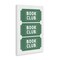 Stupell Industries Green Book Club Tickets Canvas Wall Art, design by Lettered and Lined